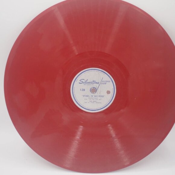 Silvertone Record Club 78 rpm Record Red Vinyl Record - Picture 2 of 2